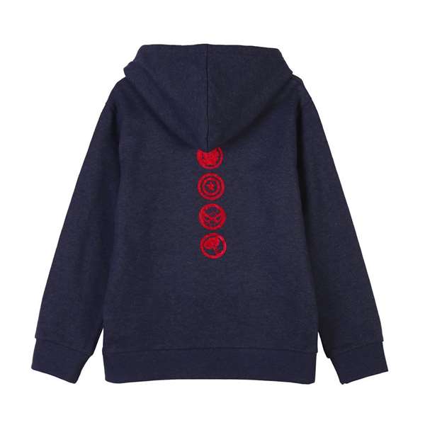Marvel Sweatshirt à capuche cotton brushed pour enfant 8 ans - Taille 8 ans - Couleur Dark Blue Marvel Sweatshirt à capuche cotton brushed pour enfant 8 ans - Taille 8 ans - Couleur Dark Blue