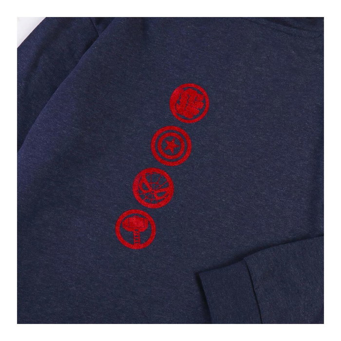 Marvel Sweat à capuche enfant Bleu foncé Taille 8 ans Marvel Sweat à capuche enfant Bleu foncé Taille 8 ans