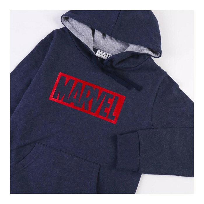Marvel Sweat à capuche enfant Bleu foncé Taille 8 ans Marvel Sweat à capuche enfant Bleu foncé Taille 8 ans