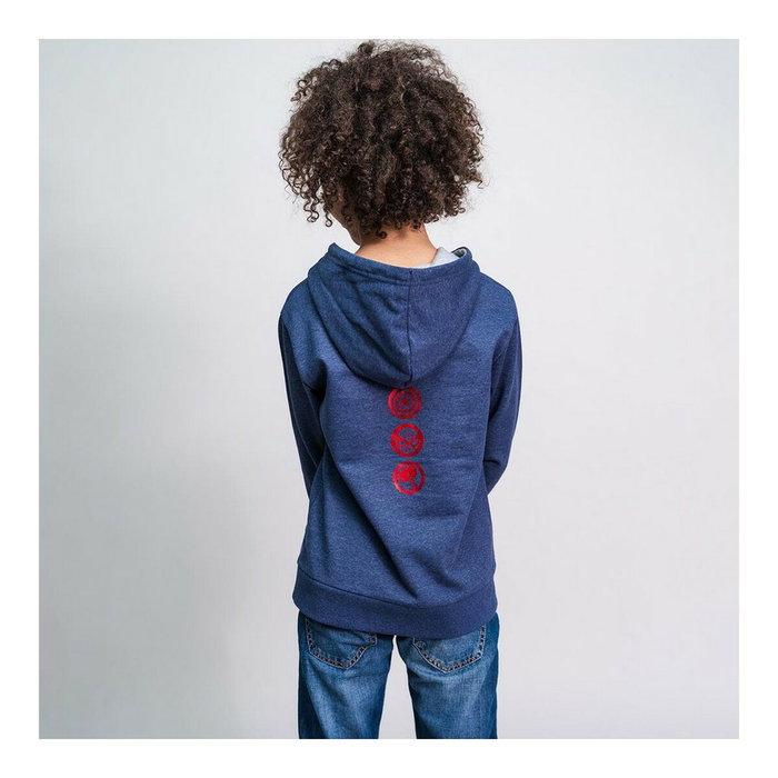 Marvel Sweat à capuche enfant Bleu foncé Taille 8 ans Marvel Sweat à capuche enfant Bleu foncé Taille 8 ans