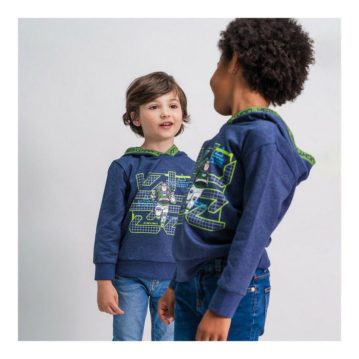 Cerdá Sweat à capuche enfant Buzz Lightyear Bleu, 6 ans