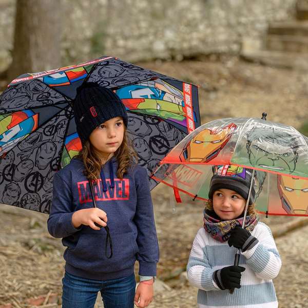 Cerdá Parapluie Manuel à Bulle Avengers Rouge