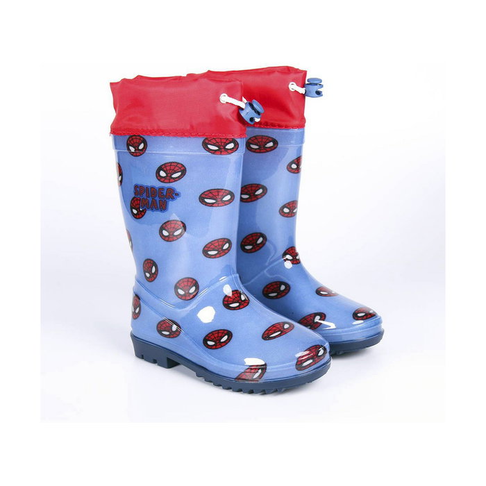 Bottes en Caoutchouc pour Enfants Spider-Man Bleu 26