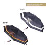 Cerdá T53C - Parapluie automatique changeant de couleur Harry Potter - 53 cm - Noir