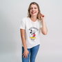 Mickey Mouse T-shirt à manches courtes blanc XS