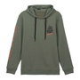 Star Wars Sweat-shirt à capuche coton brushed The Mandalorian adulte - Vert foncé - Taille S