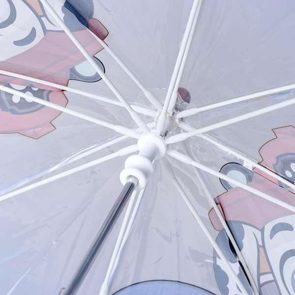 Cerdà 451103 - Parapluie manuel transparent Paw Patrol 45 cm avec motifs - Pour enfants de 3 à 12 ans