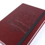 Cerdà - Carnet Premium Harry Potter Gryffindor A5 - Couverture Rigide en Cuir Synthétique (PU) - Rouge - Édition Collector