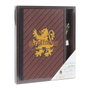 Set de Papeterie Harry Potter Gryffindor - Coffret Cadeau - Papier et Plastique - Dimensions : 22,0 x 22,0 x 2,5 cm