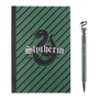 Cerdá - Set de papeterie Harry Potter Slytherin - 22.0 x 22.0 x 2.5 cm - Couleur verte - Multilingue (Français inclus)