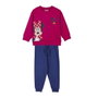 Minnie - Sweat-shirt à capuche et pantalon de survêtement pour fille - Taille 8 ans - Couleur Fuchsia
