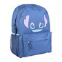 Disney Sac à dos Casual Stitch - Polyester 100% - Pour Enfants et Adolescents (12-16 ans) - Bleu