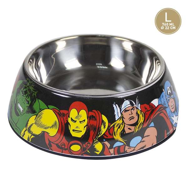 Cerdá T4L:L Gamelle pour chien Marvel, couleur Rouge, taille L
