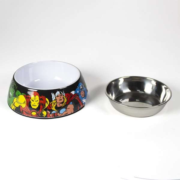Cerdá T4L:L Gamelle pour chien Marvel, couleur Rouge, taille L