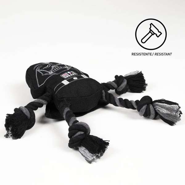 Star Wars Cerdá Cuerda Dental Pour Chien Darth Vader Jouet À Mâcher - Noir