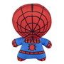 Cerdá - Peluche Spiderman pour chien, jouet en peluche rouge, dimensions 13 x 15 x 21 cm