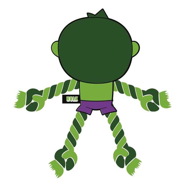 Cerdá Corde dentaire pour chien Avengers Hulk, jouet à mâcher vert, 8.0 x 13.0 x 26.0 cm