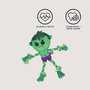 Cerdá Corde dentaire pour chien Avengers Hulk, jouet à mâcher vert, 8.0 x 13.0 x 26.0 cm