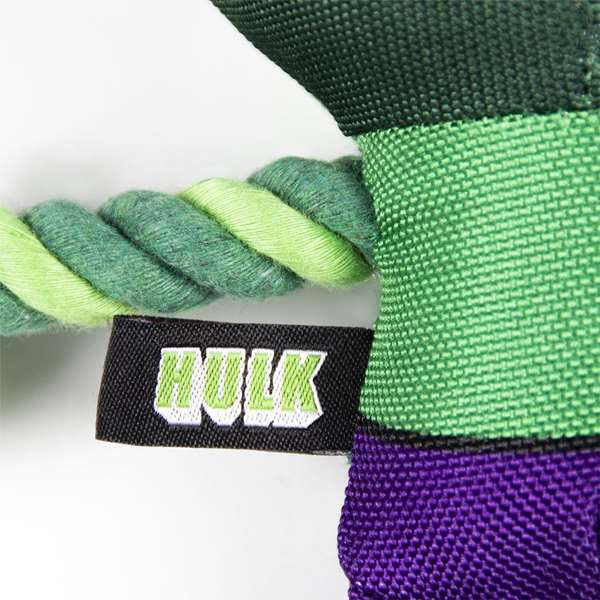 Cerdá Corde dentaire pour chien Avengers Hulk, jouet à mâcher vert, 8.0 x 13.0 x 26.0 cm