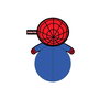 Cerdá Peluche pour Chien Pelota Spider-Man 11.0 x 18.0 x 10.0 cm