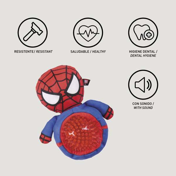 Cerdá Peluche pour Chien Pelota Spider-Man 11.0 x 18.0 x 10.0 cm