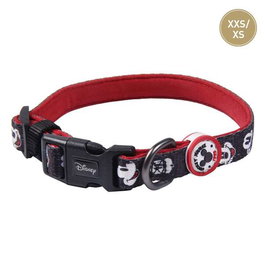 Cerdá Collar Premium pour Chiens Mickey T1XXS Collier Noir Taille XXS/XS