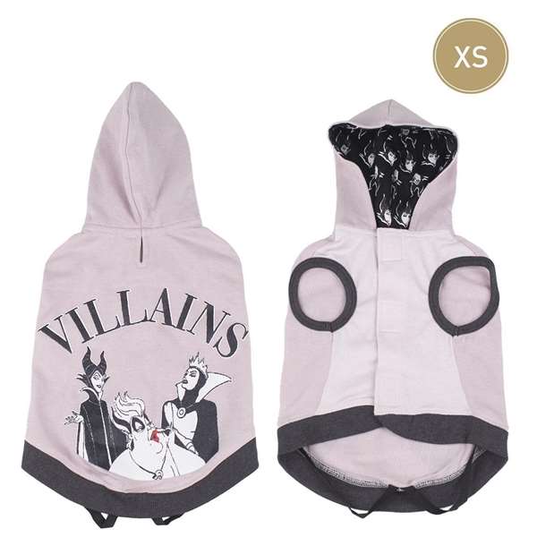 Cerdá Sweat à capuche Disney Villains pour chien, Taille XS, Lilas