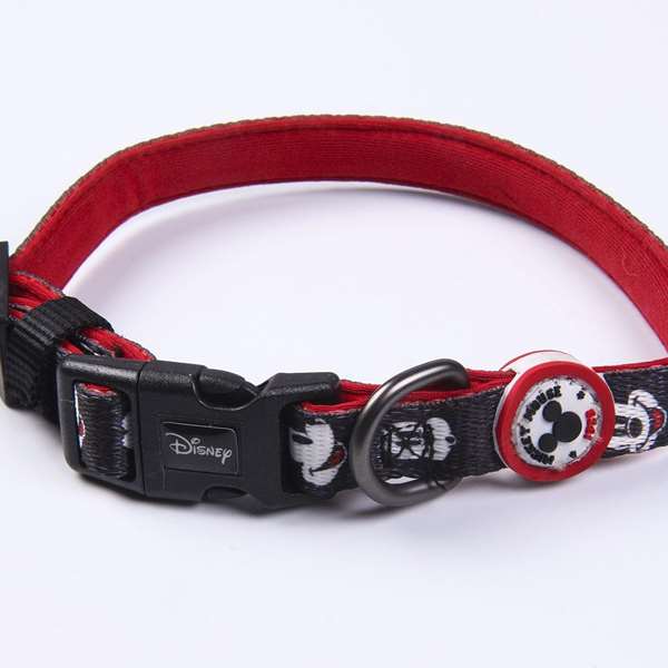 Cerdá Collier Premium pour Chien Mickey T3S - Modèle S/M - Couleur Noir