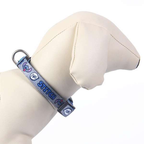 Cerdá Collar S/M Stitch pour Chien - Collier Premium Taille S/M avec Fermeture pour Harnais - Bleu Foncé Cerdá Collar S/M Stitch pour Chien - Collier Premium Taille S/M avec Fermeture pour Harnais - Bleu Foncé