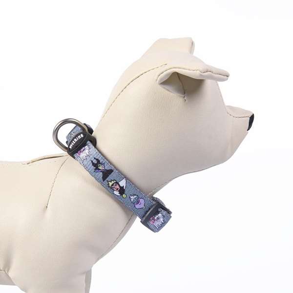 Disney Villanas T2XS Collar Premium pour Chiens - Taille XS/S, Couleur Gris