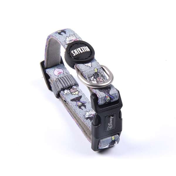 Disney Villanas T2XS Collar Premium pour Chiens - Taille XS/S, Couleur Gris