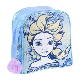 Cerdà Mochila Infantil Brillante Frozen - Sac à Dos Loisirs Enfants 3-8 Ans - Bleu - Matériau PU 100%