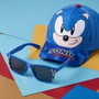 Cerdà Sonic - Gorra y gafas de sol - Casquette et lunettes de soleil Sonic - Pour enfants 3-8 ans - Taille 53 cm - Bleu