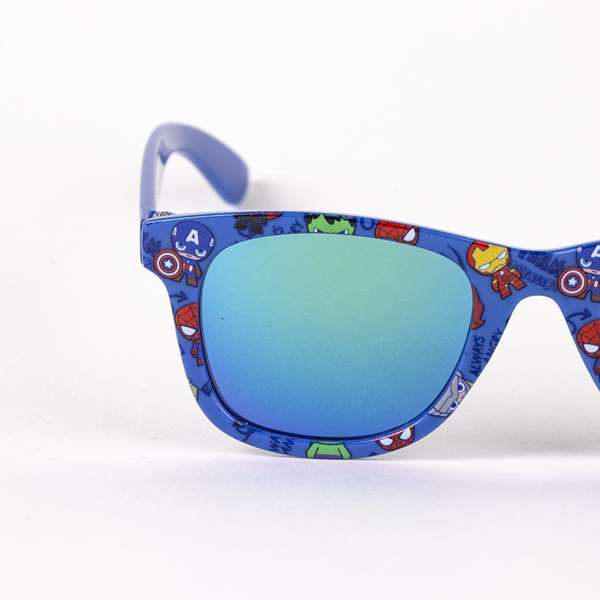 Cerdá Gafas de sol premium Avengers - Lunettes de soleil premium Avengers pour enfants 2 à 8 ans - Modèle Blue