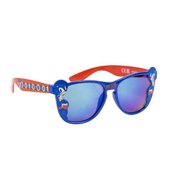 Cerdá - Lunettes de soleil pour enfant Premium Sonic 13 x 5 x 12.5 cm - Âge 3-8 ans - Bleu - Matériau PC / Acrylique Cerdá - Lunettes de soleil pour enfant Premium Sonic 13 x 5 x 12.5 cm - Âge 3-8 ans - Bleu - Matériau PC / Acrylique