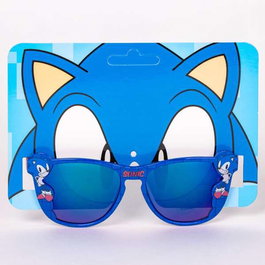 Cerdá - Lunettes de soleil pour enfant Premium Sonic 13 x 5 x 12.5 cm - Âge 3-8 ans - Bleu - Matériau PC / Acrylique
