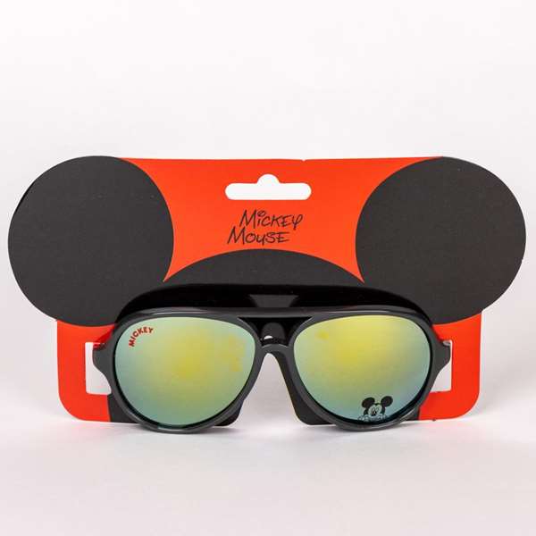 Cerdá Lunettes de soleil pour enfants Mickey Disney - Noir - PC et acrylique - 3 à 8 ans