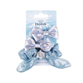 Cerdá - Accessoires cheveux barrettes 3 pièces Frozen thème La Reine des Neiges - Bleu - 8.0 x 12.5 x explain.0 cm - Pour enfants à partir de 3 ans