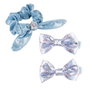 Cerdá Accessoires Pelo Lazos Frozen 3 Pièces Bleu