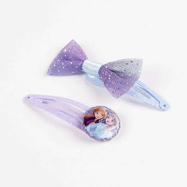 Cerdá Accessoires Cheveux Clips 4 Pièces Frozen Taille 6.5 x 12.5 x 1.0 cm À partir de 3 ans