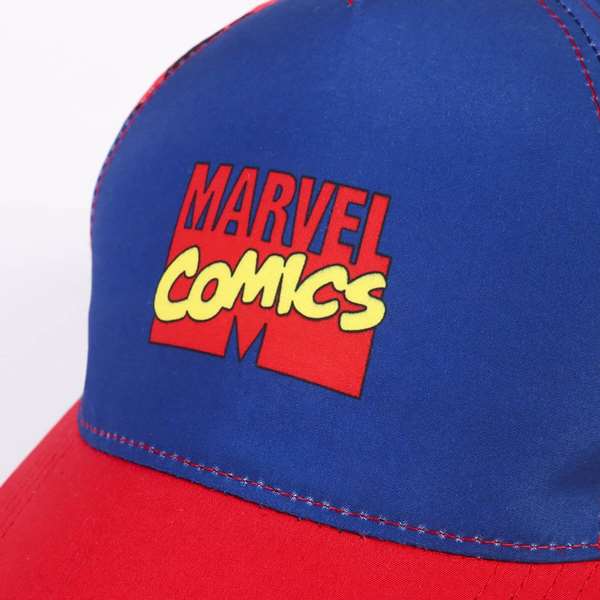 Cerdá - Casquette à visière courbée Avengers - Pour enfants (3-8 ans) - Polyester 100% - Disponible en bleu Cerdá - Casquette à visière courbée Avengers - Pour enfants (3-8 ans) - Polyester 100% - Disponible en bleu