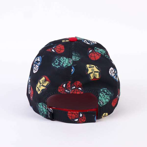 Cerdá Gorra Visera Curva Marvel - Casquette à visière courbe pour enfant (3-8 ans) - Couleur grise - 83% polyester / 17% coton