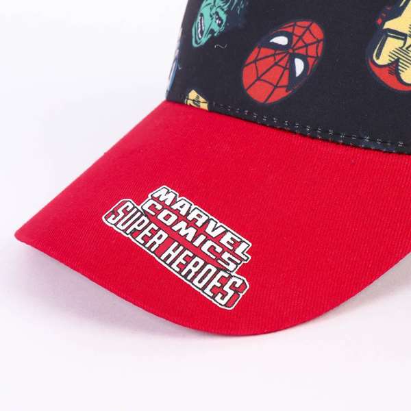 Cerdá Gorra Visera Curva Marvel - Casquette à visière courbe pour enfant (3-8 ans) - Couleur grise - 83% polyester / 17% coton