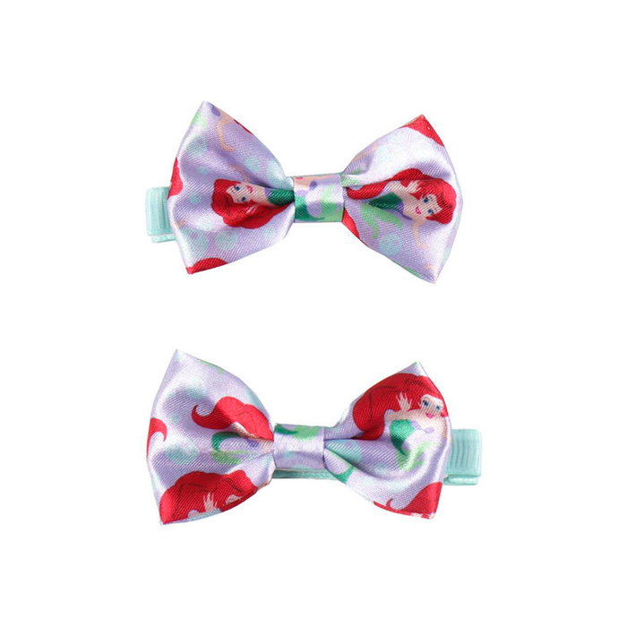 Inca Set de 3 Scrunches et Barrettes à Lacet Disney La Petite Sirène - Minnie Mouse avec Chapeau