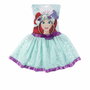 Disney Ensemble de déguisement Ariel - Tutu et Serre-tête Turquoise