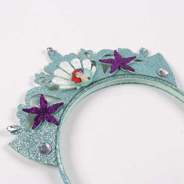 Disney Ensemble de déguisement Ariel - Tutu et Serre-tête Turquoise