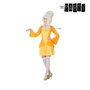 BigBuy Carnival Déguisement Courtisane Femme Jaune M-L