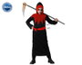 Déguisement Halloween Enfant Ténébreux Rouge Bordeaux 7-9 Ans