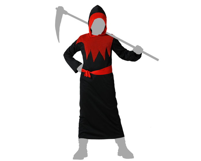 Déguisement Halloween Enfant Ténébreux Rouge Bordeaux 7-9 Ans Déguisement Halloween Enfant Ténébreux Rouge Bordeaux 7-9 Ans