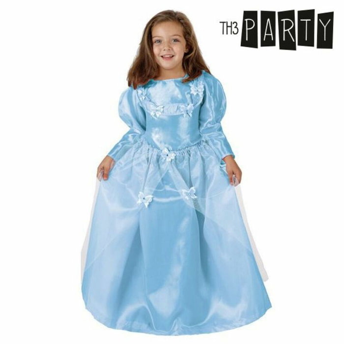 Th3 Party Déguisement Princesse Bleue Papillons 5-6 Ans